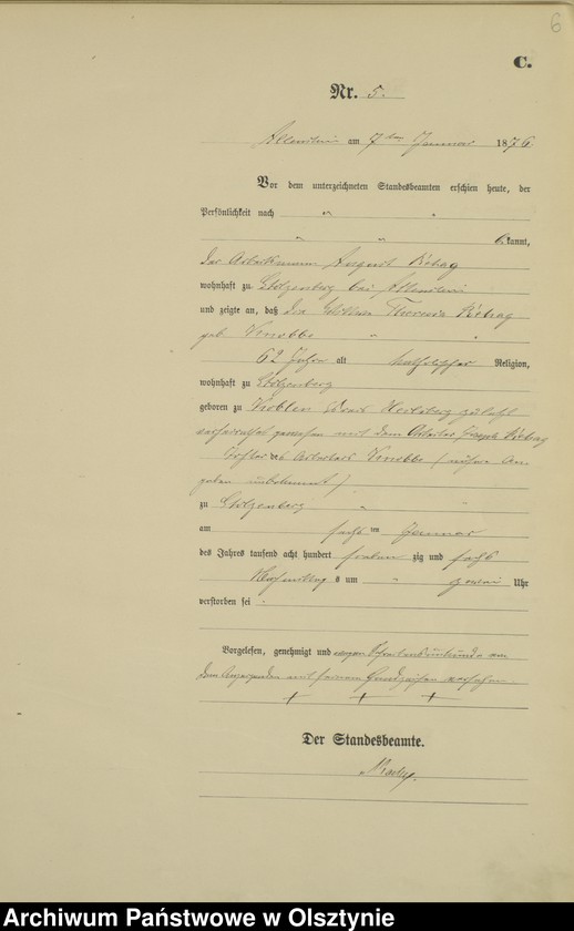 image.from.unit.number "Sterbe-Haupt-Register Nr 1 - 188"