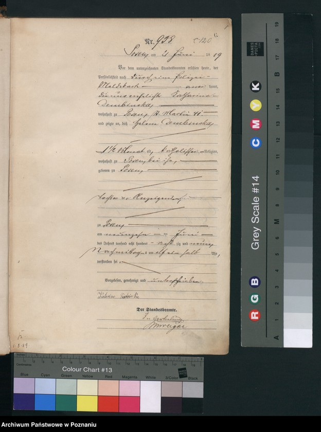 Obraz 4 z jednostki "Księga zgonów t. III"