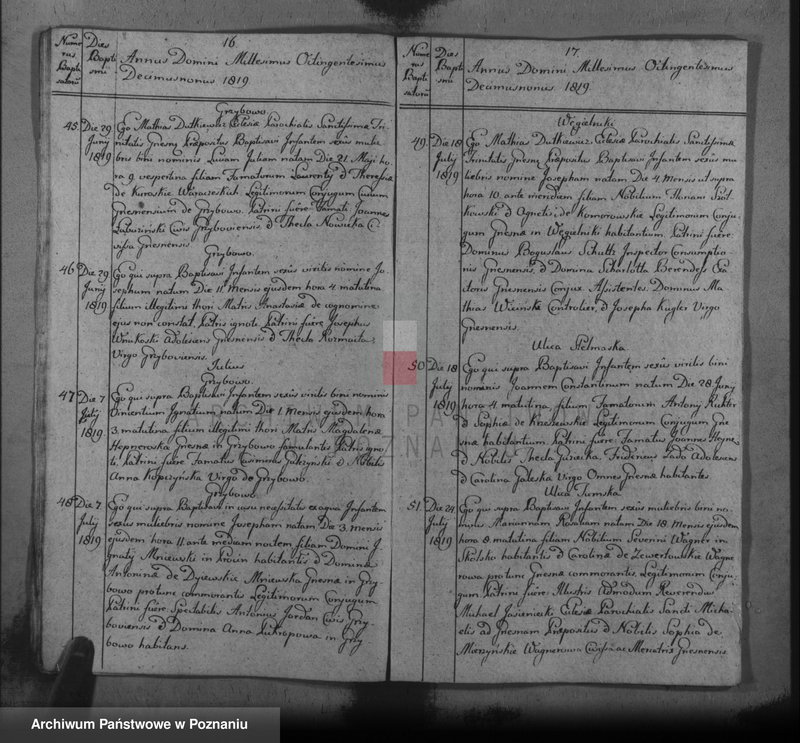 image.from.unit.number "Księga ochrzczonych"
