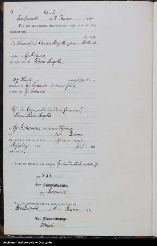image.from.unit.number "Sterbe-Neben-Register Nr 1 - 146"