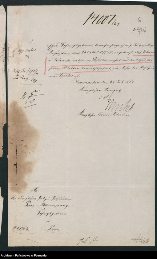 Obraz 11 z jednostki "A. betr. Johann und Anton von Jeżewski"