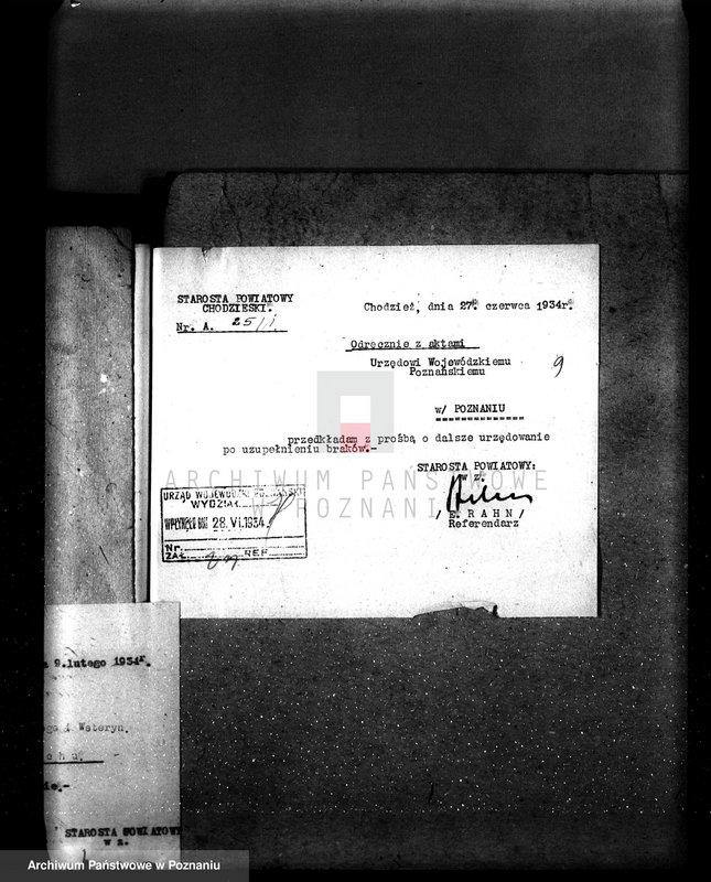 Obraz 13 z jednostki "Zatwierdzenie zakładu przemysłowego /garbarnia/ Demitr Federów - Chodzież"