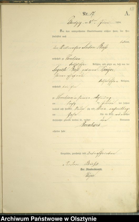 image.from.unit.number "Geburts-Haupt-Regitsre Nr 1 - 50"