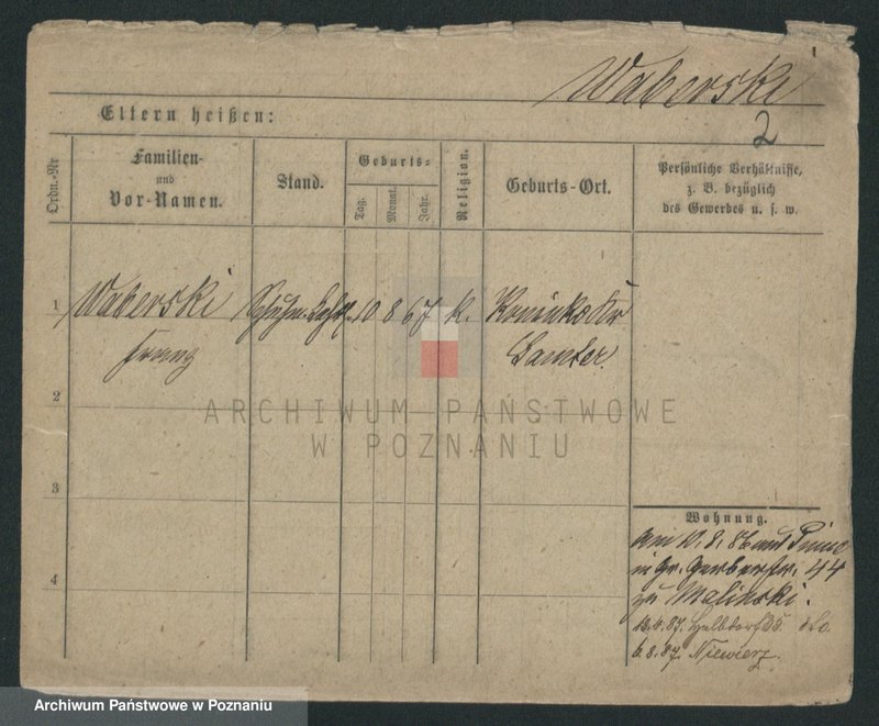 Obraz 7 z jednostki "Wabankiewicz - Wąchowicz"