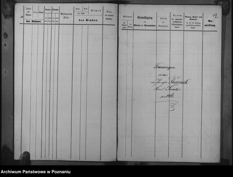 Obraz 9 z jednostki "Tauf- Trau- Sterbe- Register"