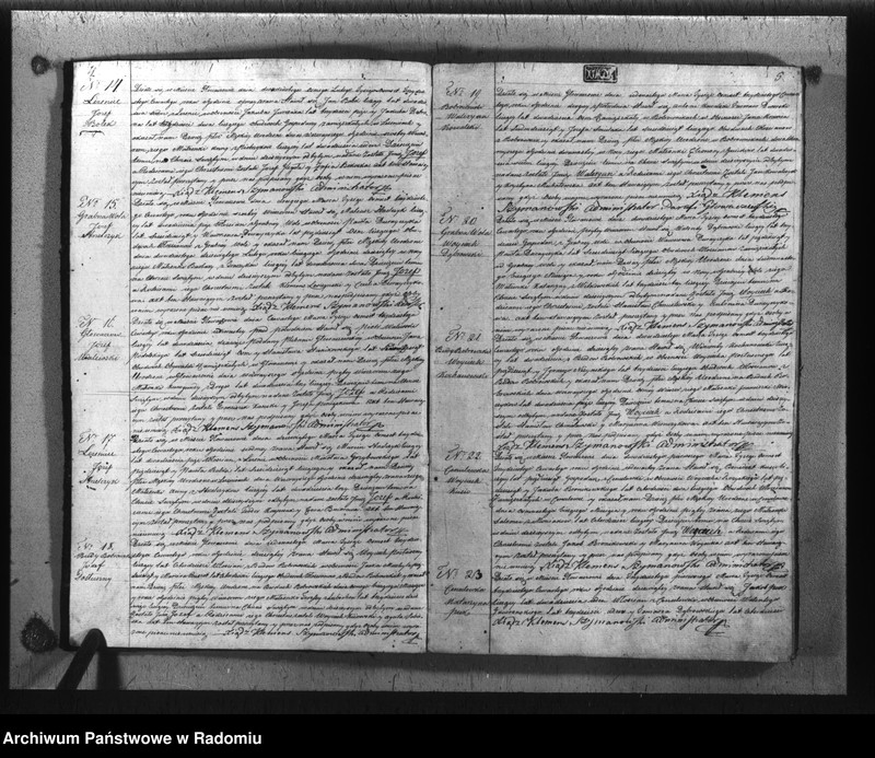 image.from.unit.number "Duplikat akt religijno cywilnych parafii Głowaczów na rok 1834"