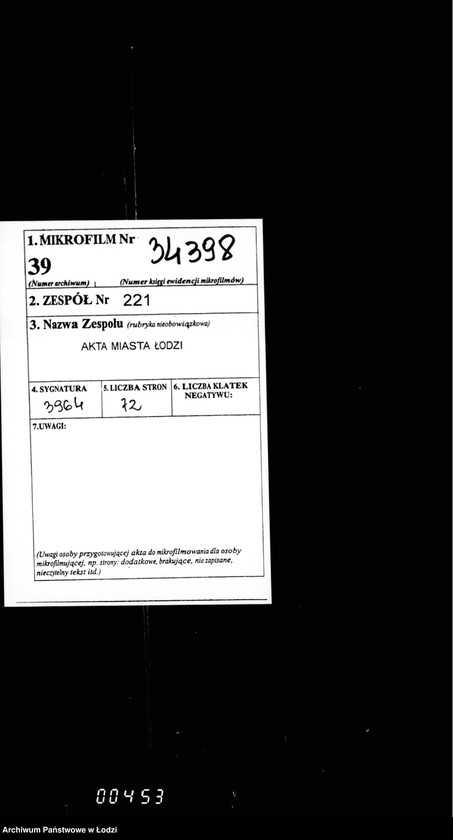 Obraz 2 z jednostki "O torgach proizvodennych 3/15 nojabrja 1897 g. na arendu lavok v gorodskich rjadach v gor. Lodzi"