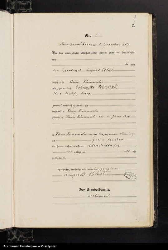 image.from.unit.number "Sterbe-Register/Haupt-Register/Nr 1 - 83"