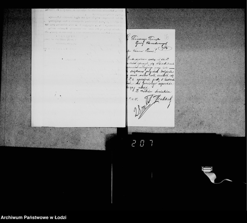 Obraz 19 z jednostki "Akta dotyczące nieetatowego duchownego H. Hercsztarka"