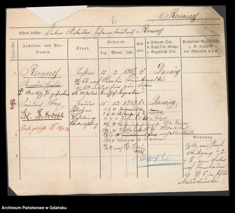 image.from.unit.number "Karty meldunkowe: Remus - Renk"