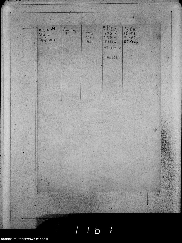 Obraz 15 z jednostki "Erledigte Aufträge von 10000-10999 [Zrealizowane zamówienia na produkty żywnościowe, oleje i inne towary dla Getta]"