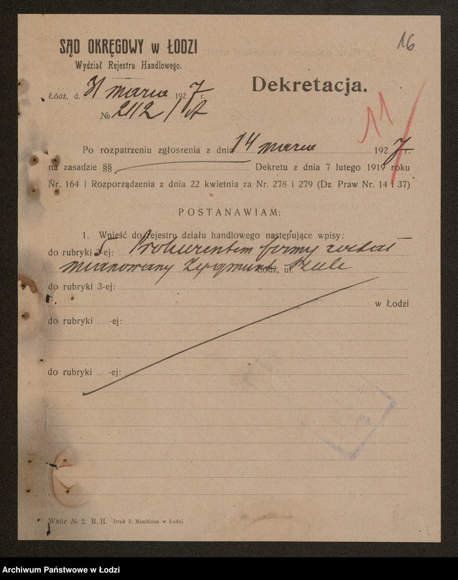 Obraz 18 z jednostki "Paweł Szulc i S-ka - biuro elektrotechniczne"