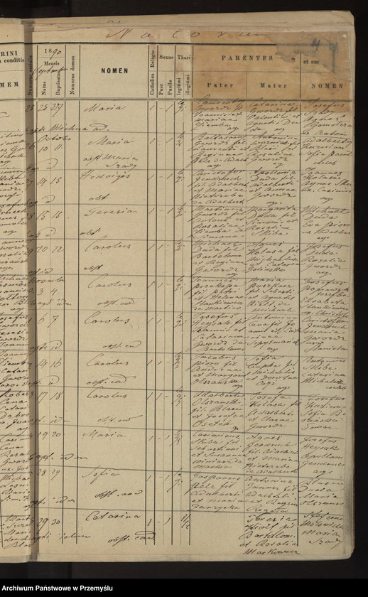 image.from.unit.number "[Wyciągi z ksiąg metrykalnych urodzeń, zapowiedzi, małżeństw i zgonów dla miejscowości Chłopice, Jankowice, Morawsko za lata 1890-1900]"