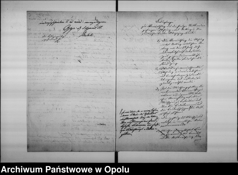 Obraz 7 z jednostki "Acta des Magistrats zu Oppeln betreffend: die Vermiethung der, der Stadtkommune gehörigen Wohnung nebst Stallung an dem Bauden Magazingebäude de Anno 1851"