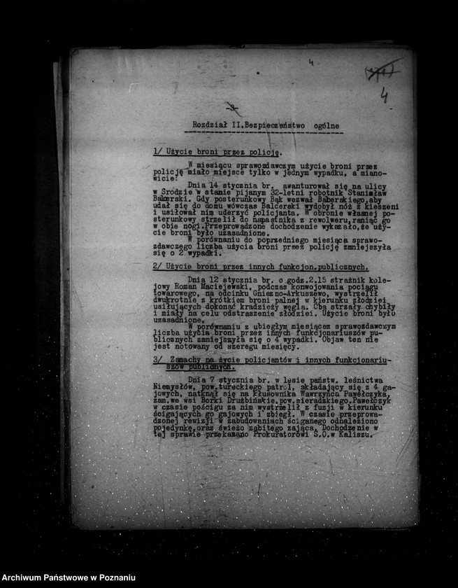 Obraz 8 z jednostki "Sprawozdania ze stanu bezpieczeństwa za miesiące styczeń-luty-marzec 1939 r."