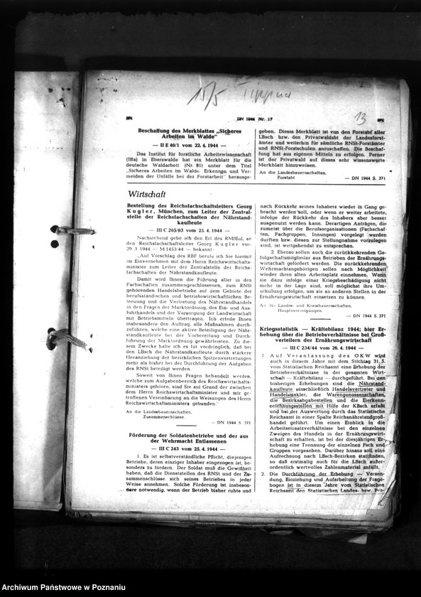 Obraz 17 z jednostki "Kriegsstatistik und Kräftebilanz"