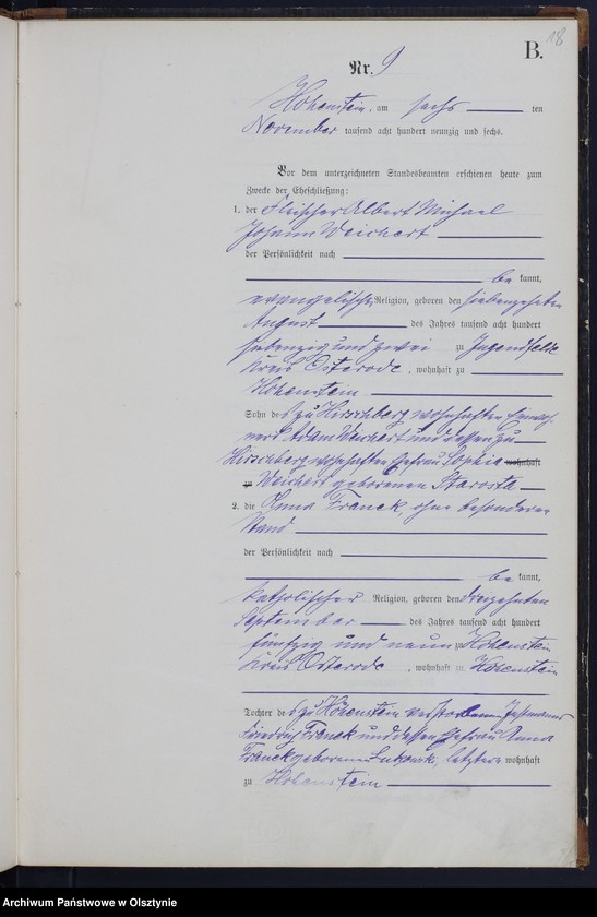 image.from.unit.number "Heiraths-Neben-Register Nr 1 - 11"