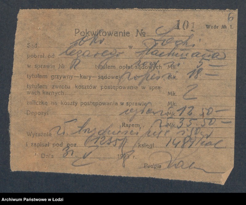 Obraz 8 z jednostki "Cezar Oskar Hachman – wyrób chustek i podszewki"