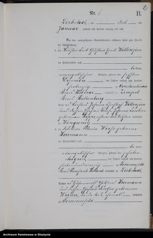 image.from.unit.number "Heiraths-Neben-Register Nr 1 - 16"