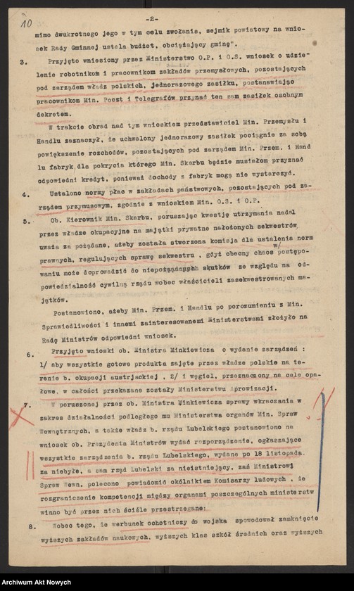 image.from.unit.number "Protokoły posiedzeń Rady Ministrów, T. I"
