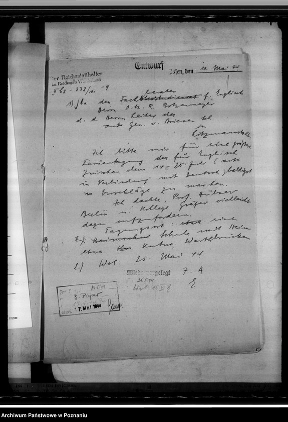 Obraz 5 z jednostki "Anglistentagung. Universitätswoche. Arbeitsgemeinschaften für Latin"