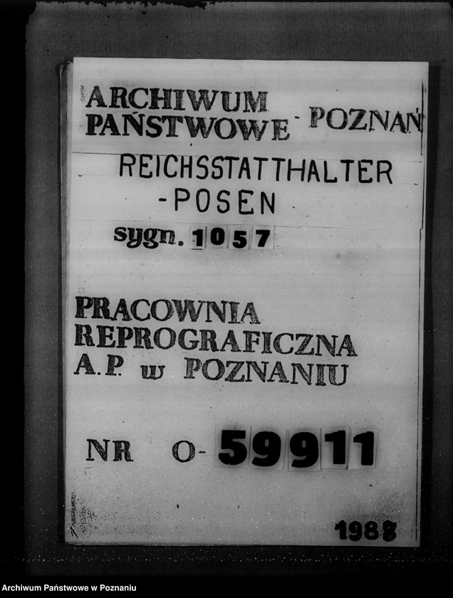 Obraz 1 z jednostki "Służba wojskowa landratów, Reg. Posen"