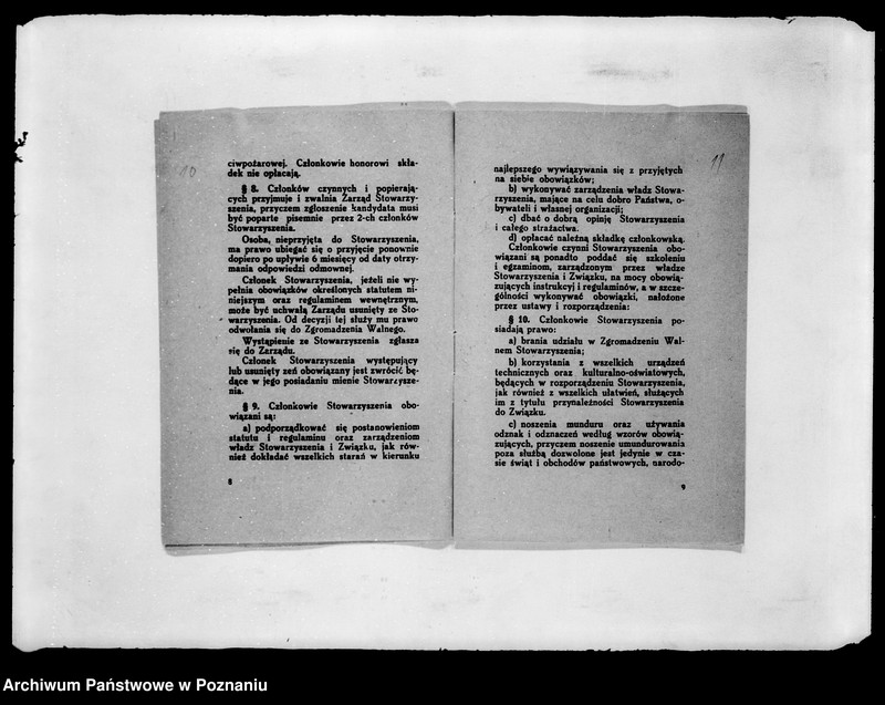 Obraz 11 z jednostki "/Stowarzyszenie ochotniczej straży pożarnej powiatu tureckiego/ litery od T-Z"