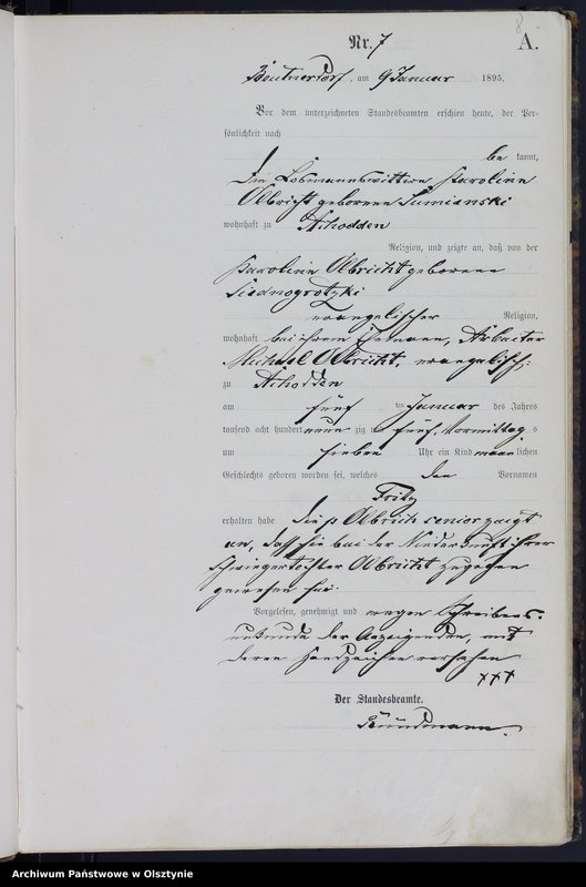 image.from.unit.number "Geburts-Haupt-Register Nr 1 - 272"