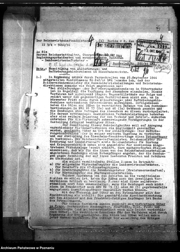 Obraz 8 z jednostki "Rückstandgüter. Behandlung und Verwertung - nicht Warschau. Erlasse, Sondervorschriften"