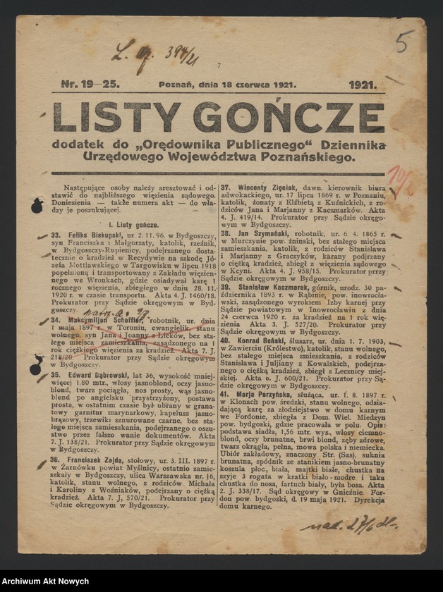 image.from.unit.number "[Listy gończe władz województwa poznańskiego]"