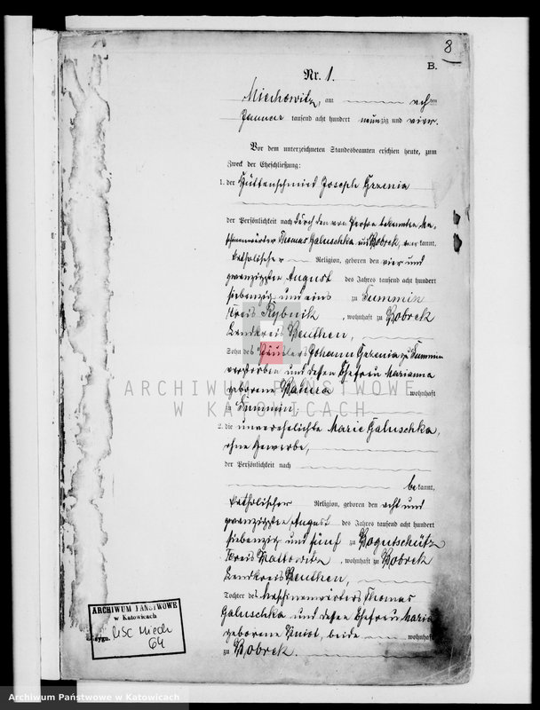 image.from.unit.number "Księga małżeństw za rok 1894 [nr 1 - 130]"