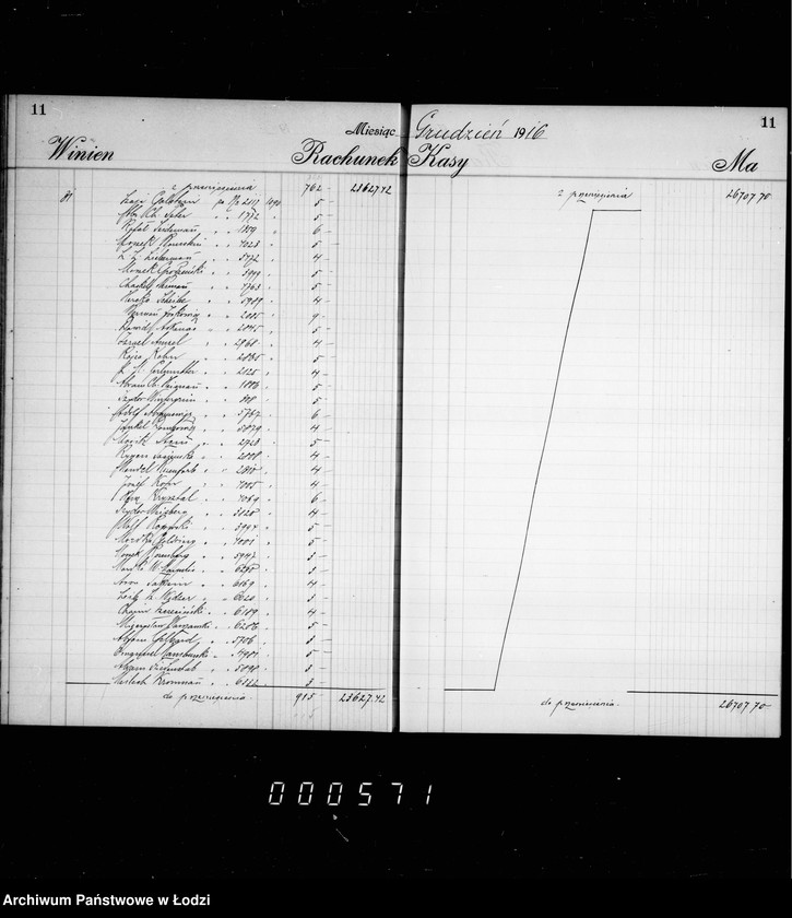 Obraz 15 z jednostki "Księga kasowa"