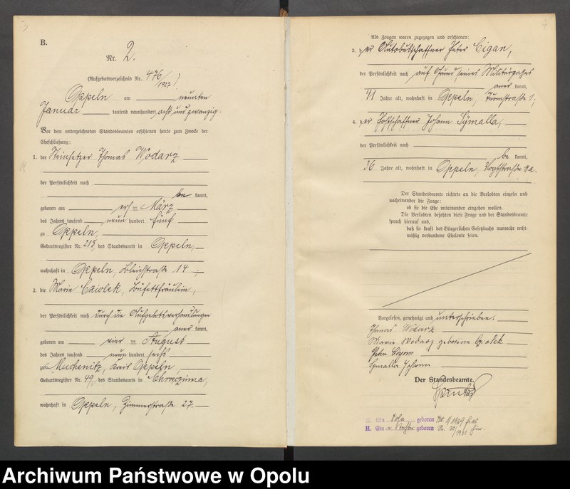 Obraz 5 z jednostki "[Rejestr Małżeństw] 1928 Nr 1-248"