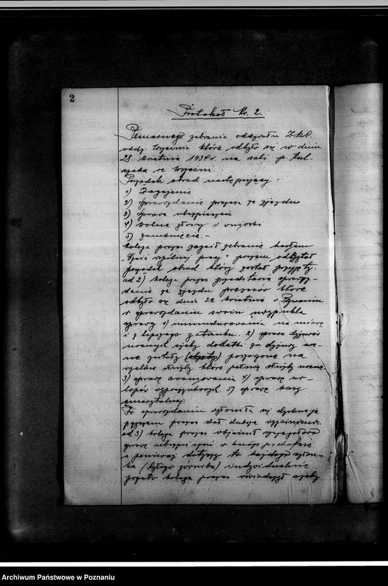 Obraz 6 z jednostki "Protokolarz i wykaz członków"