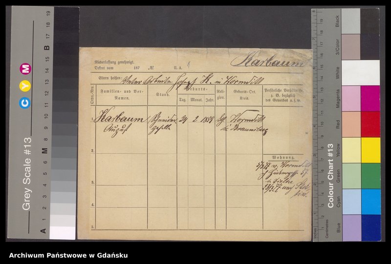 image.from.unit.number "Karty meldunkowe: Karplan - Karauss"