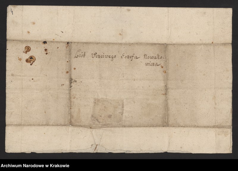 image.from.unit "Starsi cechu rzeźników w Koszycach potwierdzają, że Józef Nowakowicz (Howakowicz?), towarzysz sztuki rzeźniczej w Koszycach, odbywał naukę u majstra tego"