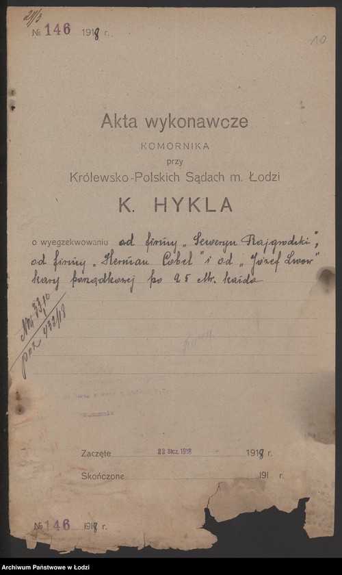 Obraz 12 z jednostki "Seweryn Rajgrodzki – przedstawiciel głównej ajentury Towarzystwa L’ Urbaine"