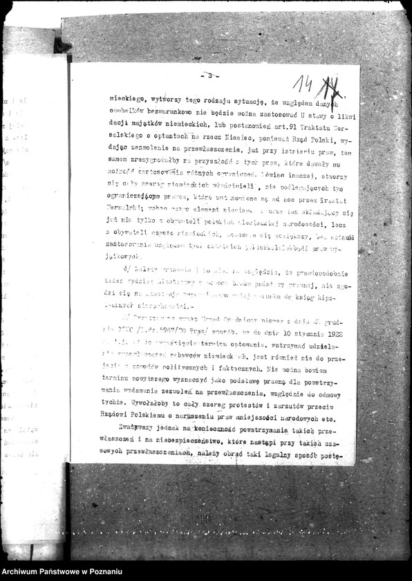 Obraz 18 z jednostki "Opcje, sprawy kolonizacyjne, przewłaszczenia, eksmisje kolonistów [organizacyjne i parcelacyjne]"