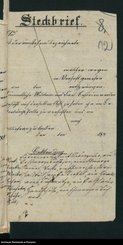 Obraz 15 z jednostki "A. betr. Achilles von Gawroński"