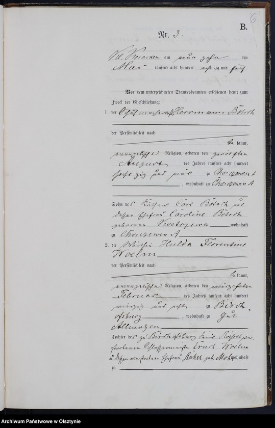 image.from.unit.number "Heiraths-Haupt-Register Nr 1 - 11"