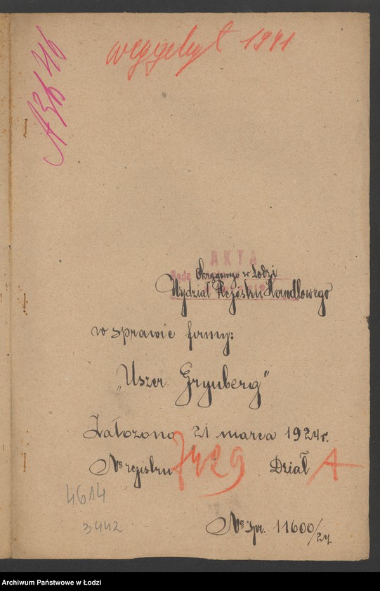 Obraz 2 z jednostki "Uszer Grynberg- drobna sprzedaż żelaza"