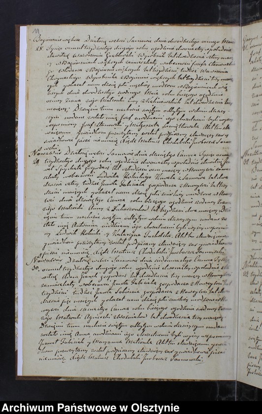 image.from.unit.number "Akta Urodzonych Zmarłych Zaślubionych w parafii Sarnowskiey w roku 1832"