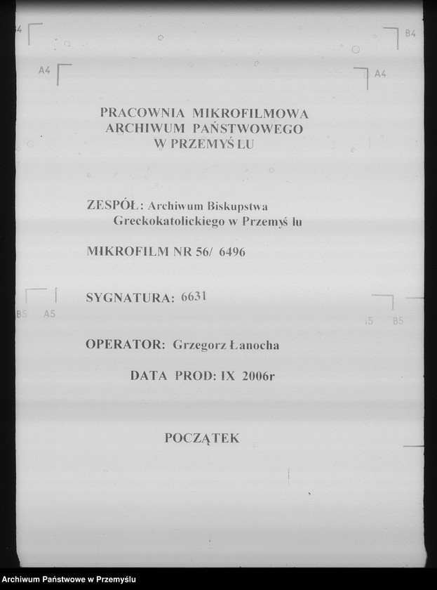 Obraz 1 z jednostki "[Kopie ksiąg metrykalnych parafii Boratyn wieś Boratyn (dekanat Bełz)]"