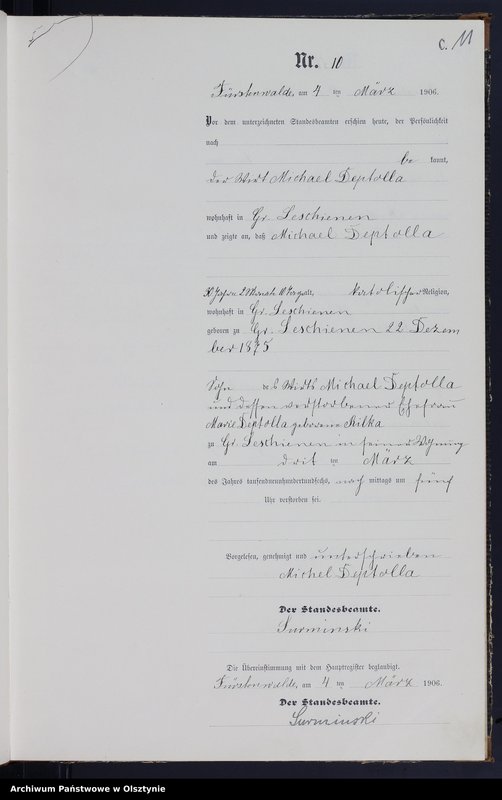 image.from.unit.number "Sterbe-Neben-Register Nr 1 - 55"