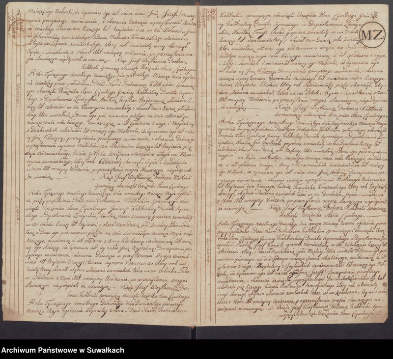 image.from.unit.number "Akta Urodzenia Stanu Cywilnego od pierwszego Maja Roku 1809 Gminy Kaletnickiey"