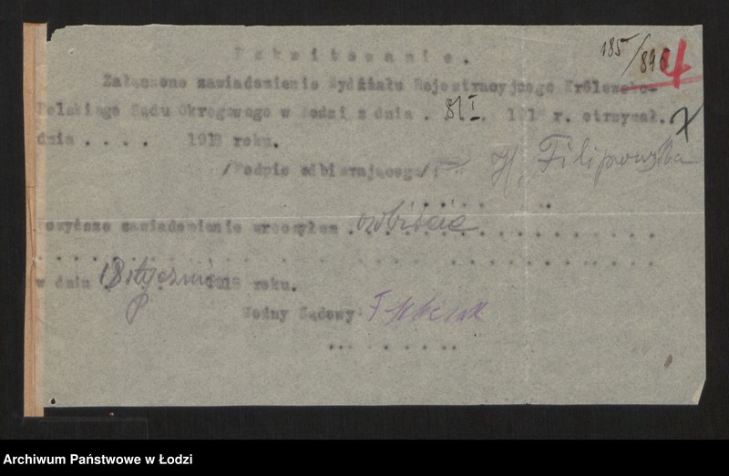 Obraz 9 z jednostki "Rózia Sachs - pracownia kapeluszy damskich"