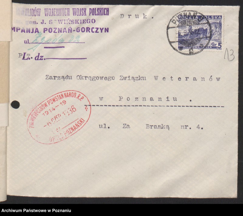 Obraz 17 z jednostki "Poznań - Górczyn."