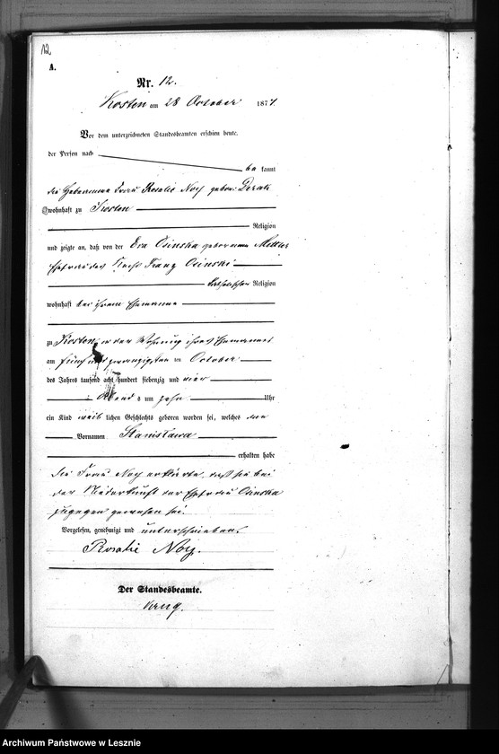 Obraz 15 z jednostki "[Księga urodzeń - miasto]"