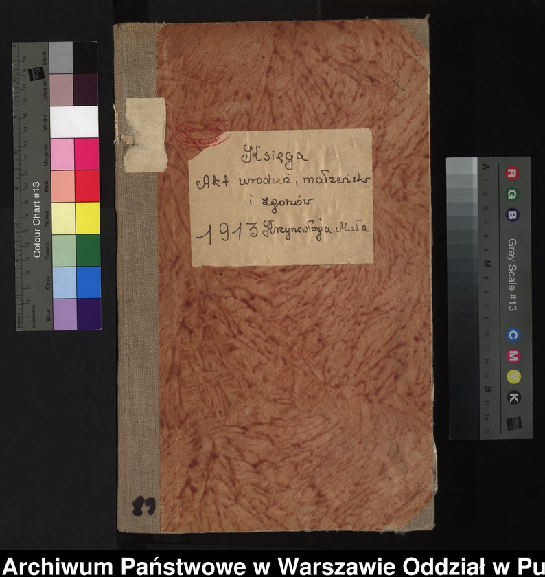 image.from.unit.number "Akta urodzeń, małżeństw i zgonów"