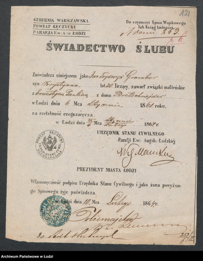 Obraz 14 z jednostki "[Aneksy od nr 253 do nr 265]"